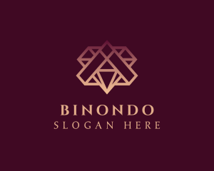 Elegant Diamond Letter A Logo