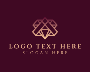 Elegant Diamond Letter A Logo