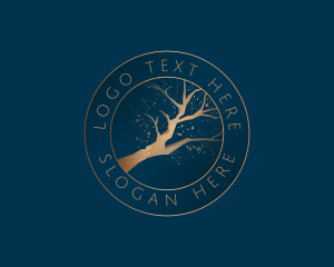 Eco Park - Tree Branch Park logo design