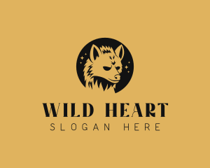 Wild Hyena Safari logo design