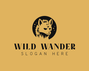 Wild Hyena Safari logo design