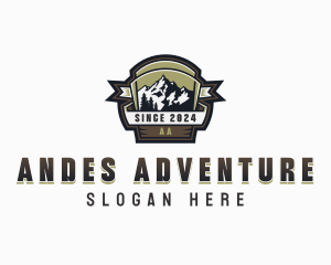 Adventure Forest Mountain logo design