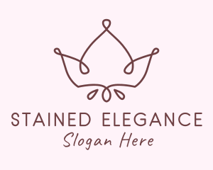 Elegant Crown Accessory logo design