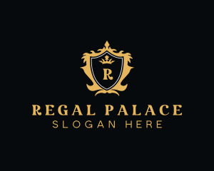 Regal - Regal Crown Shield logo design