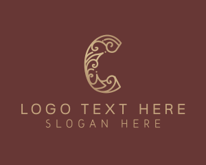 Corporation - Elegant Decorative Letter C logo design