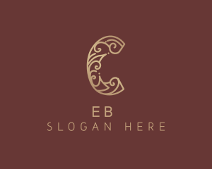 Elegant Decorative Letter C Logo