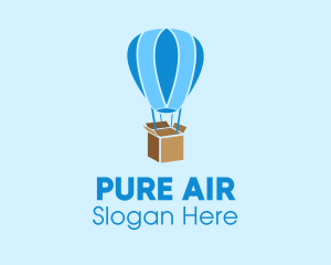 Hot Air Balloon Package logo design