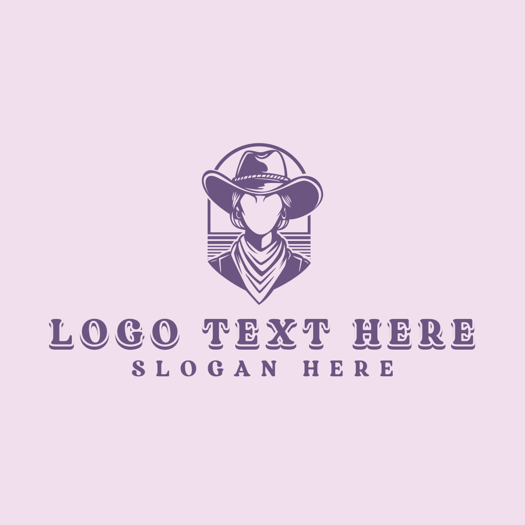 Cowgirl Texas Rodeo Logo | BrandCrowd Logo Maker