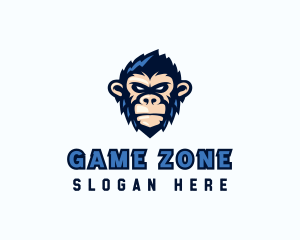 Monkey Gaming Character logo design