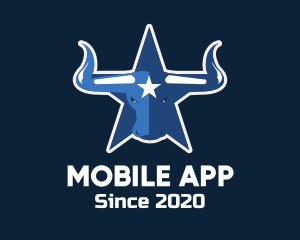 Club - Blue Bull Star logo design