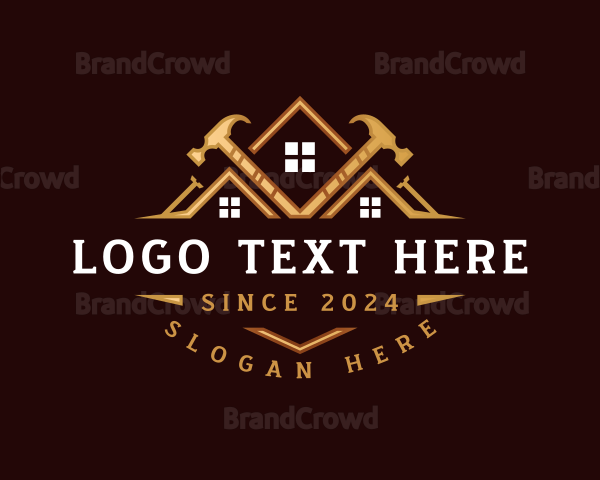 Premium Hammer Builder Logo