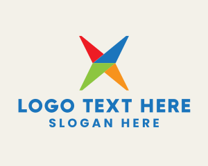 App - Software Tech Letter X logo design