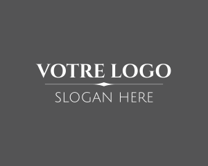 Office - Serif Professional Company logo design