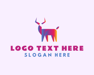Creative Agency - Wild Deer Zoo logo design