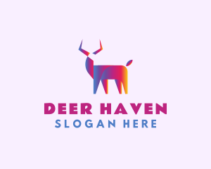 Wild Deer Zoo logo design