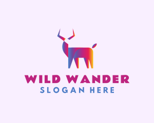 Wild Deer Zoo logo design