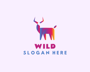 Wild Deer Zoo logo design