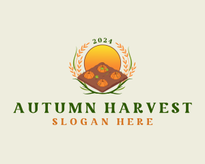 Pumpkin Farm Agriculture logo design