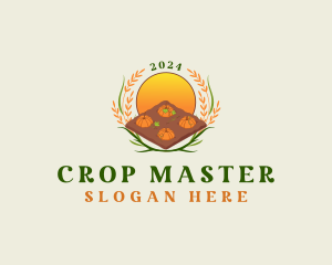 Pumpkin Farm Agriculture logo design