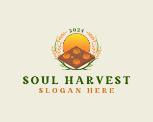 Pumpkin Farm Agriculture logo design