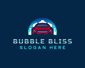 Automobile Bubble Detailing logo design