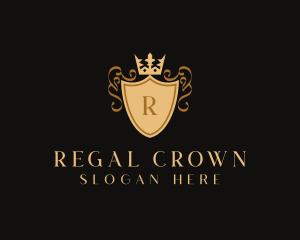 Royalty Shield Event logo design