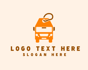 Bus Transport Tag logo design