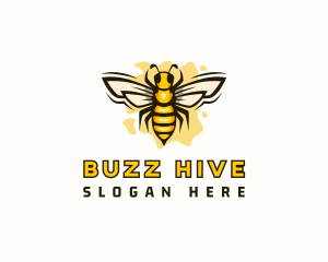 Honey Bee Hornet logo design