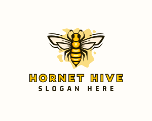 Honey Bee Hornet logo design