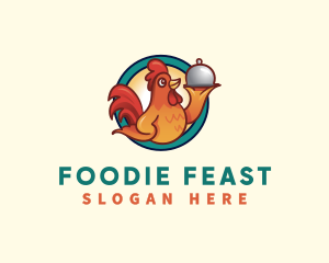 Chicken Rooster Restaurant logo design