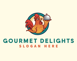 Chicken Rooster Restaurant logo design