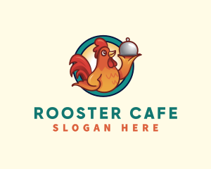 Chicken Rooster Restaurant logo design