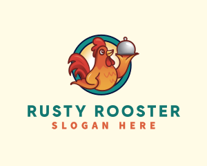 Chicken Rooster Restaurant logo design