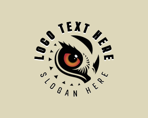 Wildlife Conservation - Wild Owl Eye logo design
