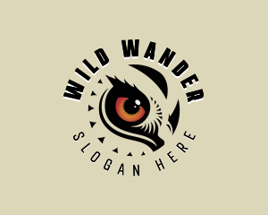 Wild Owl Eye logo design