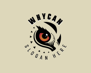 Eagle Eye - Wild Owl Eye logo design