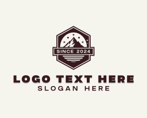 Outdoor - Adventure Mountain Trekking logo design