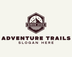 Adventure Mountain Trekking logo design