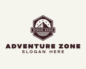 Adventure Mountain Trekking logo design