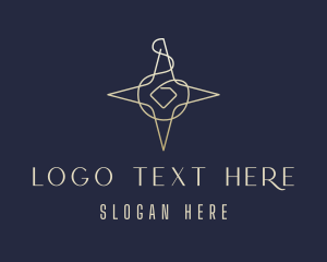Treasure - Star Diamond Jewelry logo design