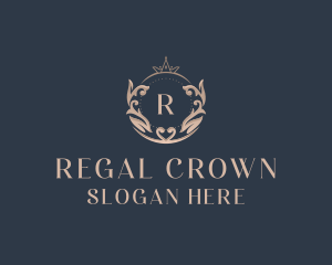 Royalty Crown Shield logo design