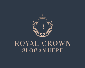 Royalty Crown Shield logo design