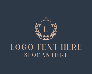 Event Planner - Royalty Crown Shield logo design