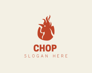 Chicken Fire Restaurant Logo