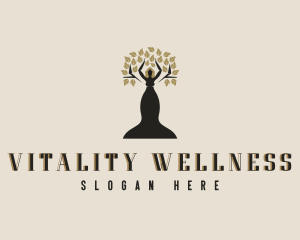 Woman Therapy Wellness logo design