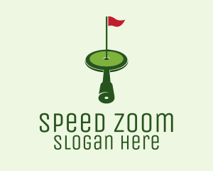 Zoom - Spy Glass Golf logo design