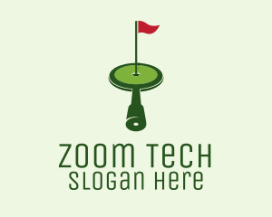 Spy Glass Golf logo design