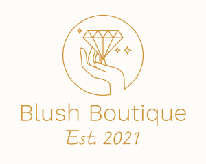 Classy Diamond Boutique logo design