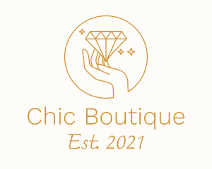 Boutique - Classy Diamond Boutique logo design