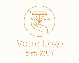 Classy Diamond Boutique logo design